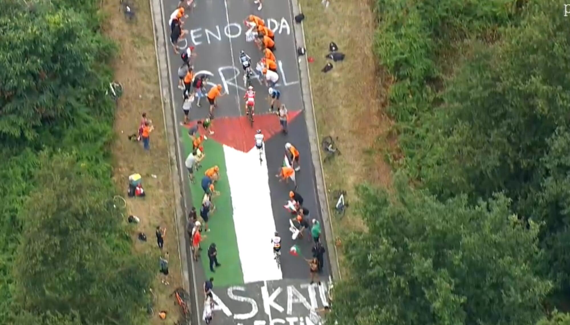 Vuelta Bilbao Palestina